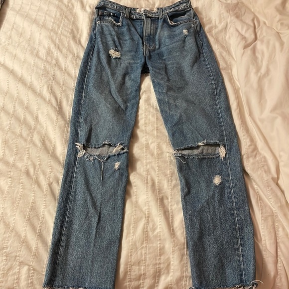Reformation Cropped Cigarette Jean - Picture 2 of 12